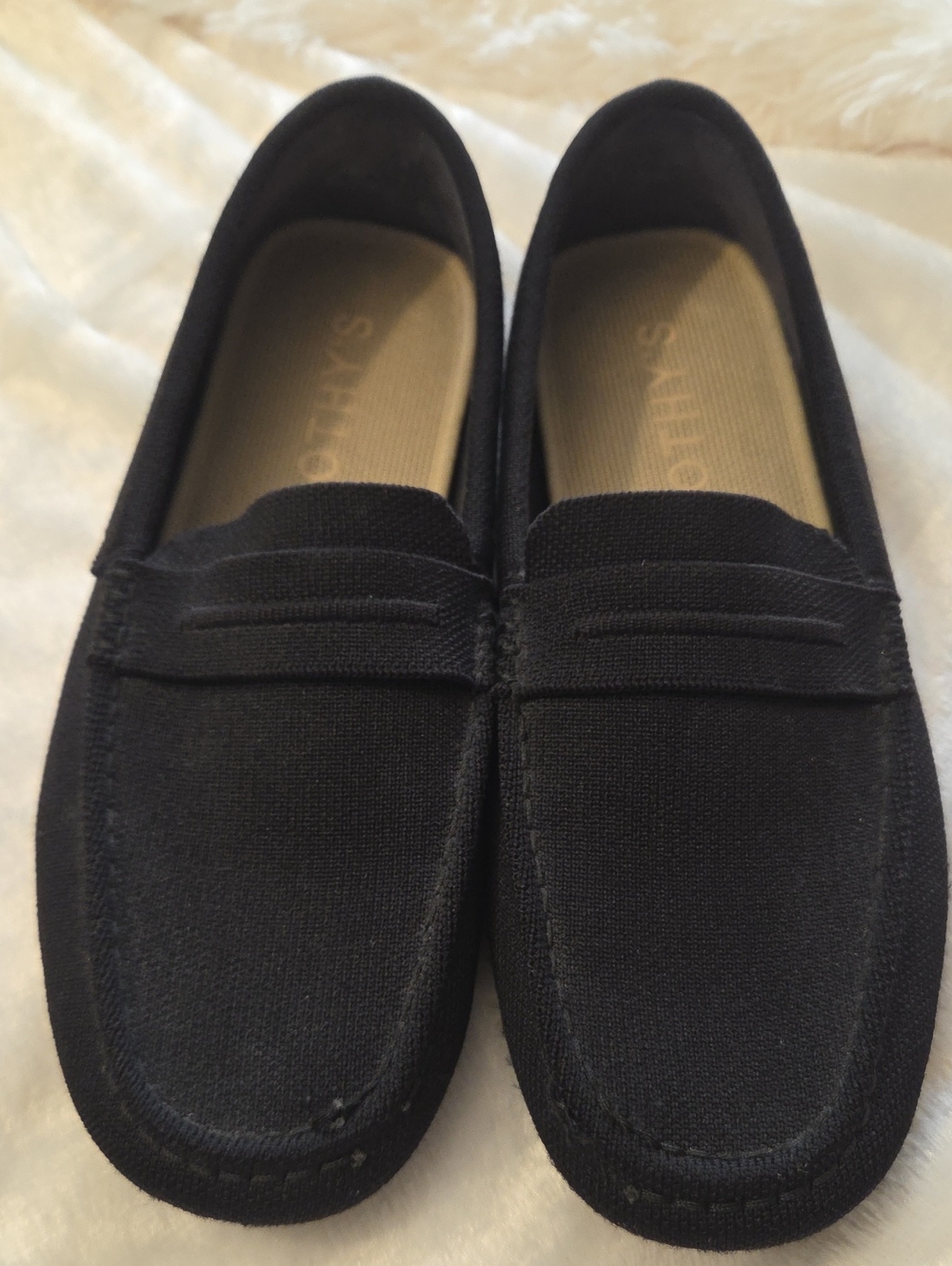 Rothy's Black Loafers — Classic Slip-On Style